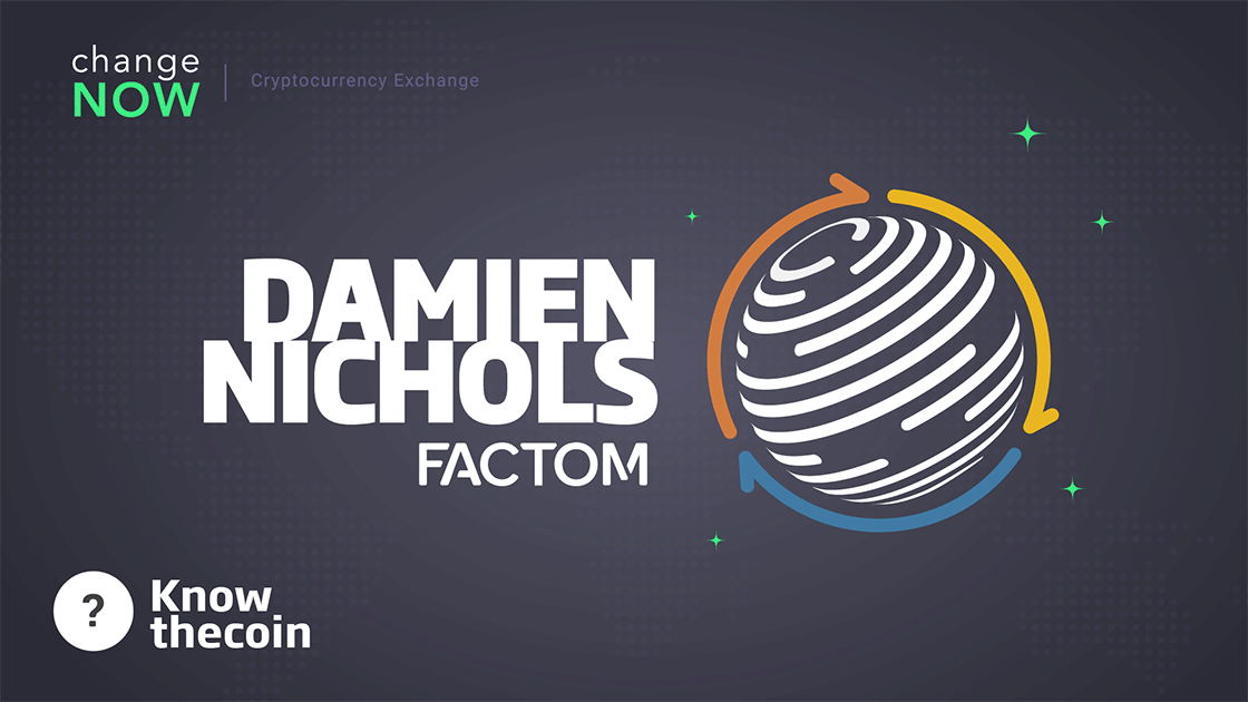 Know The Coin: Factom's Damien Nichols