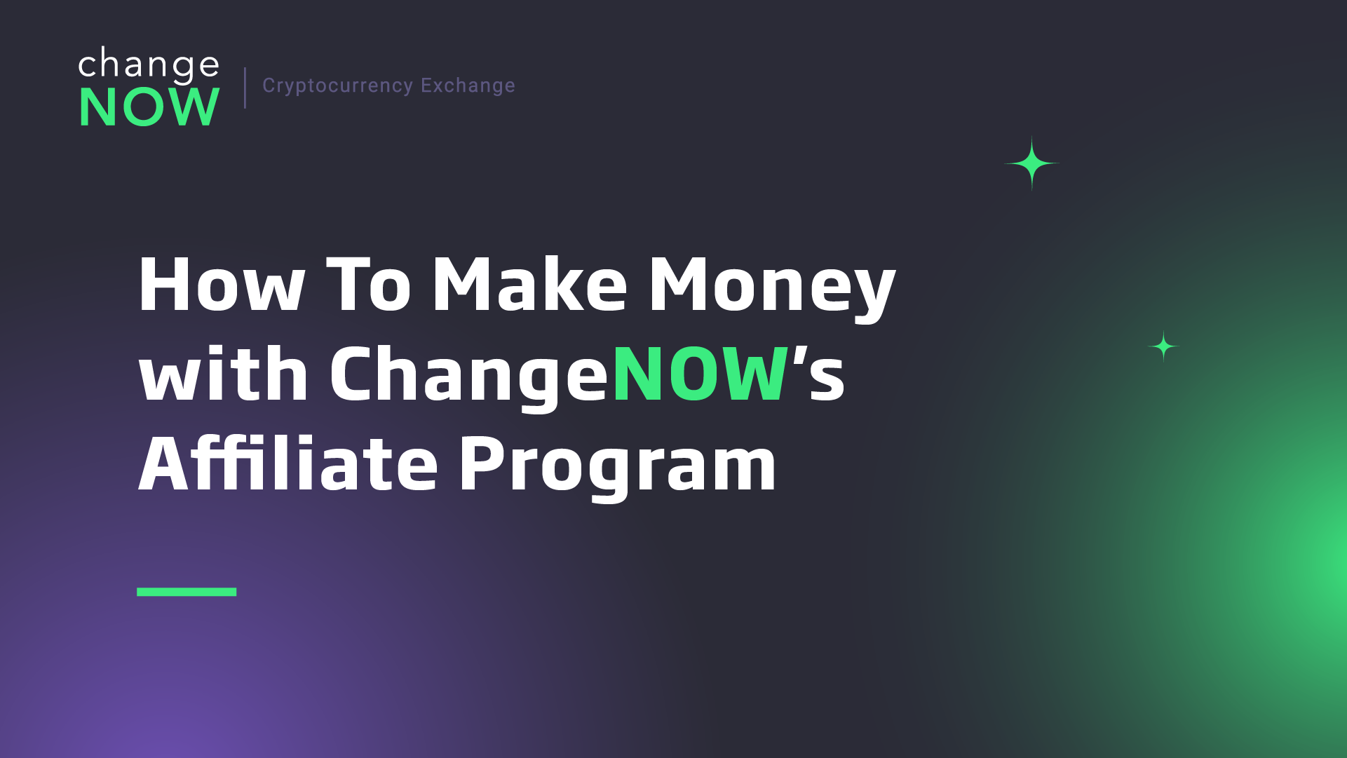 How To Make Money with ChangeNOW's Affiliate Program [GUIDE]