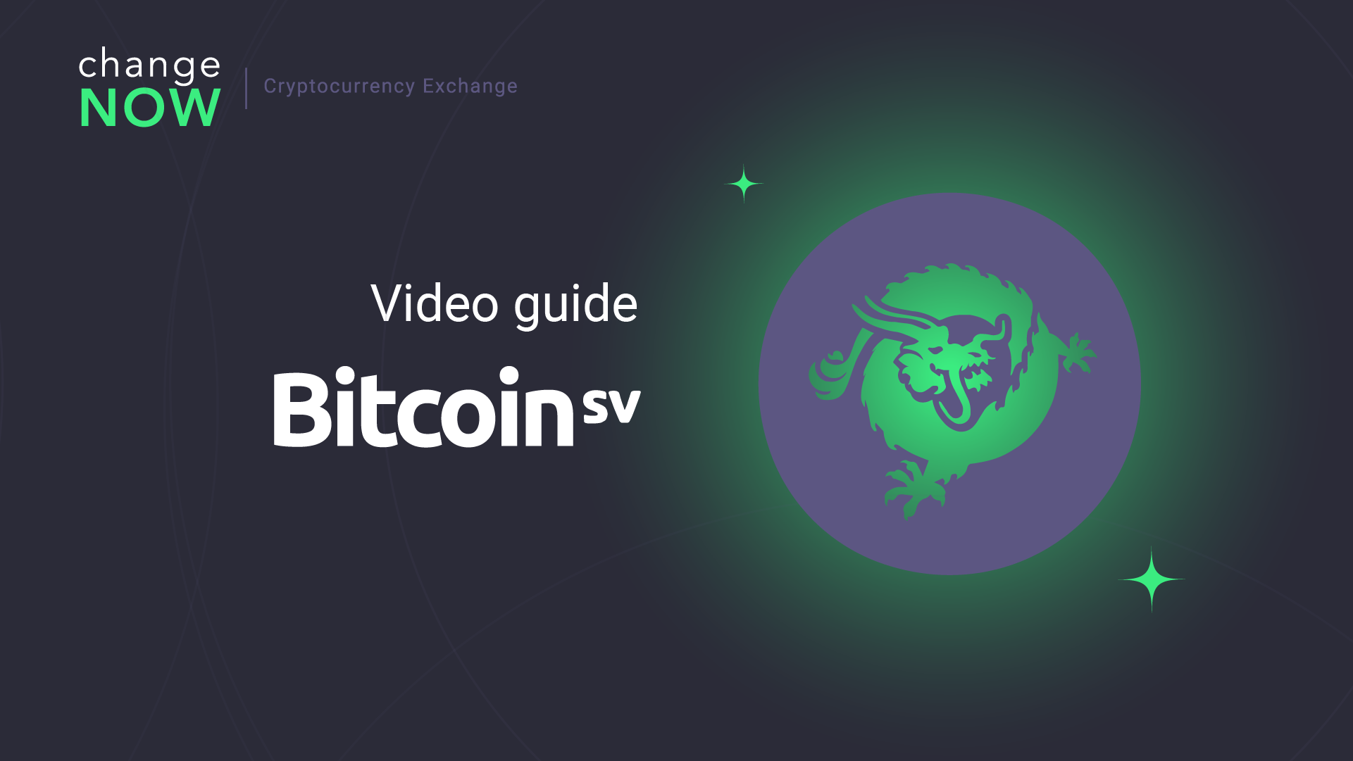 How To Exchange BSV on ChangeNOW io — Registration Free Crypto Exchange GUIDE